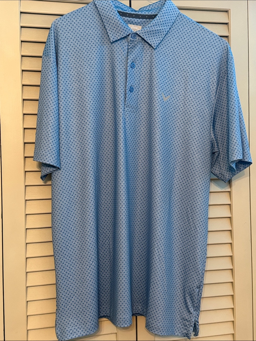 Callaway Men’s Bright Blue & Light Blue Polo Duo - Picture 6 of 11